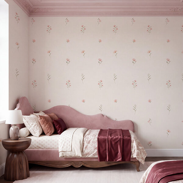 Wall mural Delicate floral pattern for any space (SKU: t01095)