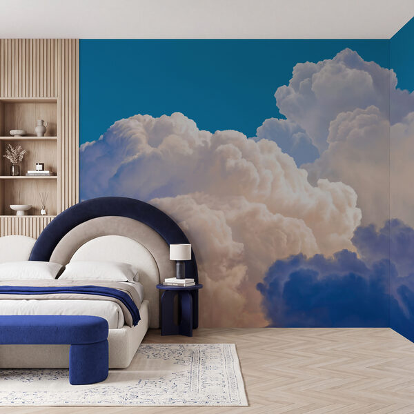 Wall mural Blue sky with clouds (SKU: t01046)