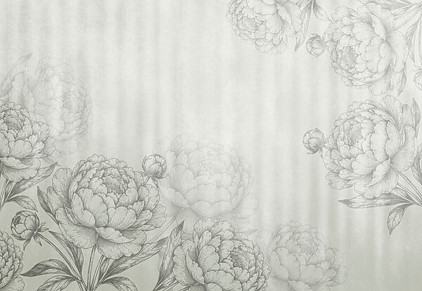 Wall mural Delicate floral patterns in soft hues (SKU: t01097v1) Wall mural Delicate floral patterns in soft hues (SKU: t01097v1)