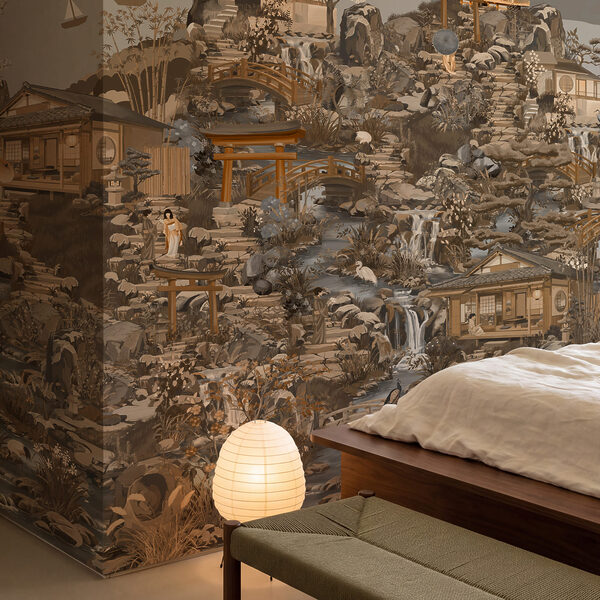Wall mural Landscape with a mountain and a lake (SKU: t01062v1) Wall mural Landscape with a mountain and a lake (SKU: t01062v1)