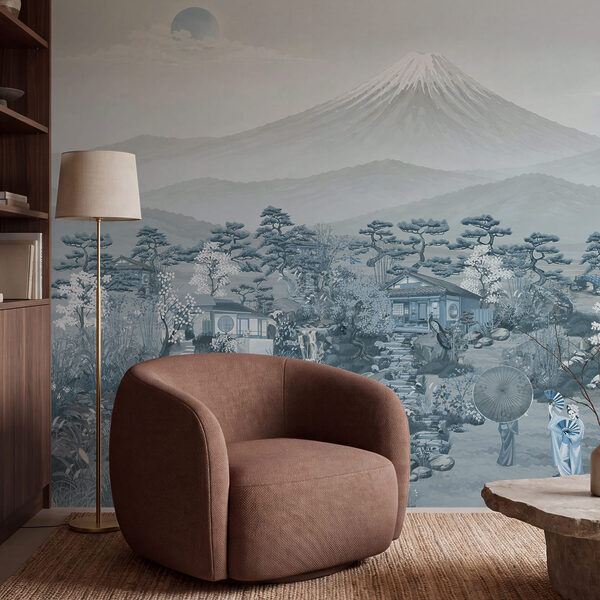 Wall mural Landscape with mountains and trees (SKU: t01063v3) Wall mural Landscape with mountains and trees (SKU: t01063v3)