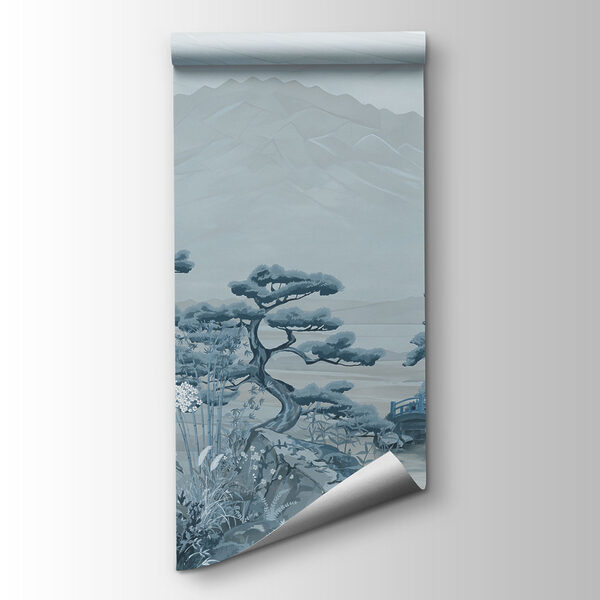 Wall mural Landscape with mountains and trees (SKU: t01063v3) Wall mural Landscape with mountains and trees (SKU: t01063v3)