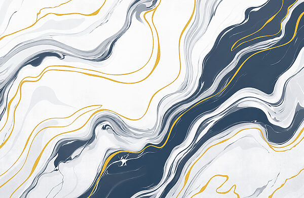 Wall mural White and blue marbled surface (SKU: t01112v1) Wall mural White and blue marbled surface (SKU: t01112v1)