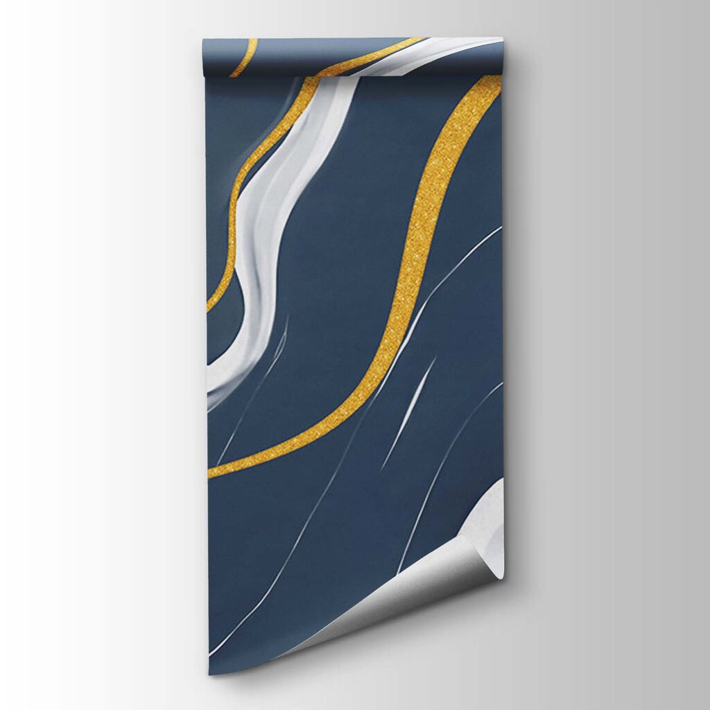 Wall mural White and blue marbled surface (SKU: t01112v1) Wall mural White and blue marbled surface (SKU: t01112v1)