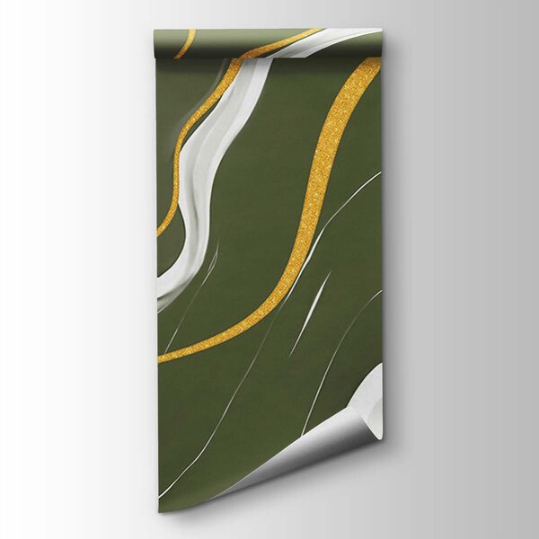 Wall mural White and green marbled surface (SKU: t01112v2) Wall mural White and green marbled surface (SKU: t01112v2)