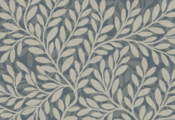 Wall mural Pattern of leaves on a grey background (SKU: t01067)