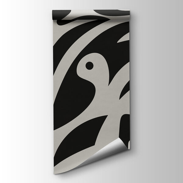 Wall mural Black and white pattern (SKU: t01070v1) Wall mural Black and white pattern (SKU: t01070v1)