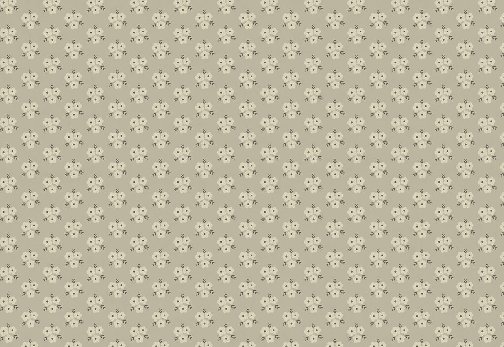 Wall mural Pattern of flowers on a beige background (SKU: t01079) Wall mural Pattern of flowers on a beige background (SKU: t01079)