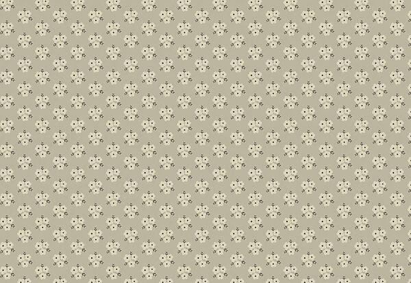 Wall mural Pattern of flowers on a beige background (SKU: t01079) Wall mural Pattern of flowers on a beige background (SKU: t01079)