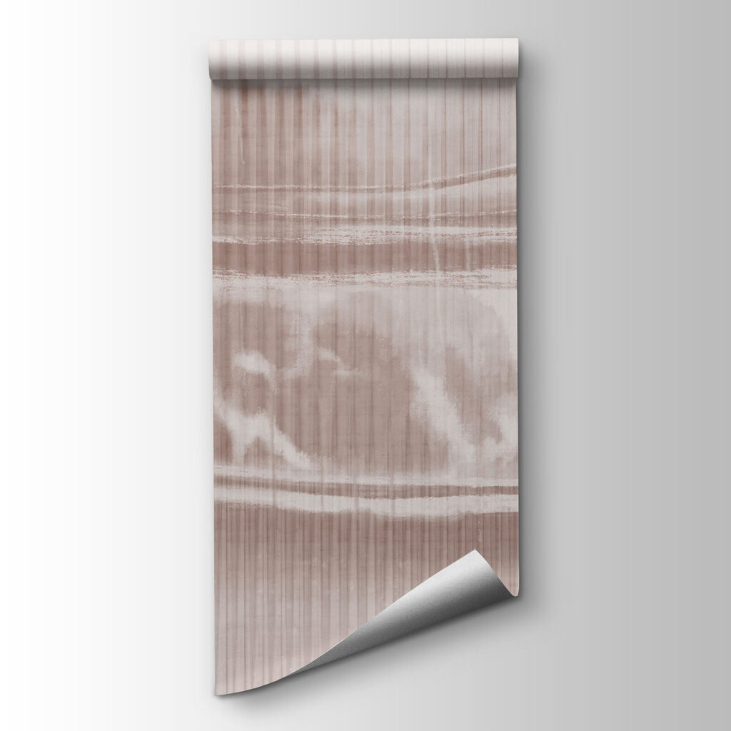 Wall mural Water with trees and a bridge (SKU: t01117v1)