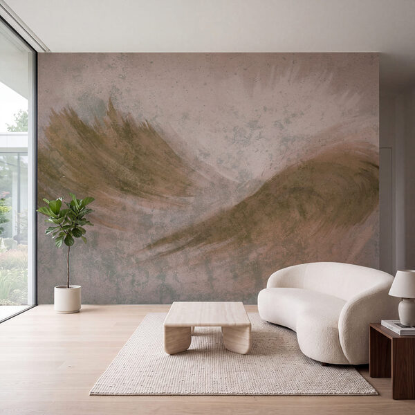 Wall mural Painting of a wave (SKU: t01119v1)