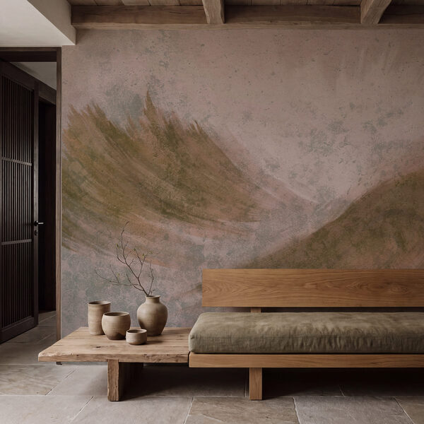 Wall mural Painting of a wave (SKU: t01119v1)