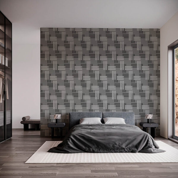 Wall mural Grey and white pattern (SKU: t01085v1) Wall mural Grey and white pattern (SKU: t01085v1)