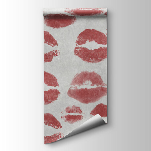 Wall mural Kisses in playful patterns everywhere (SKU: t01086v1) Wall mural Kisses in playful patterns everywhere (SKU: t01086v1)