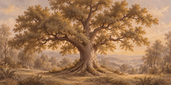 Wall mural Large tree with a large trunk (SKU: t01127) Wall mural Large tree with a large trunk (SKU: t01127)