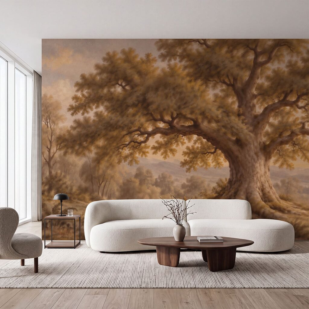 Wall mural Large tree with a large trunk (SKU: t01127) Wall mural Large tree with a large trunk (SKU: t01127)