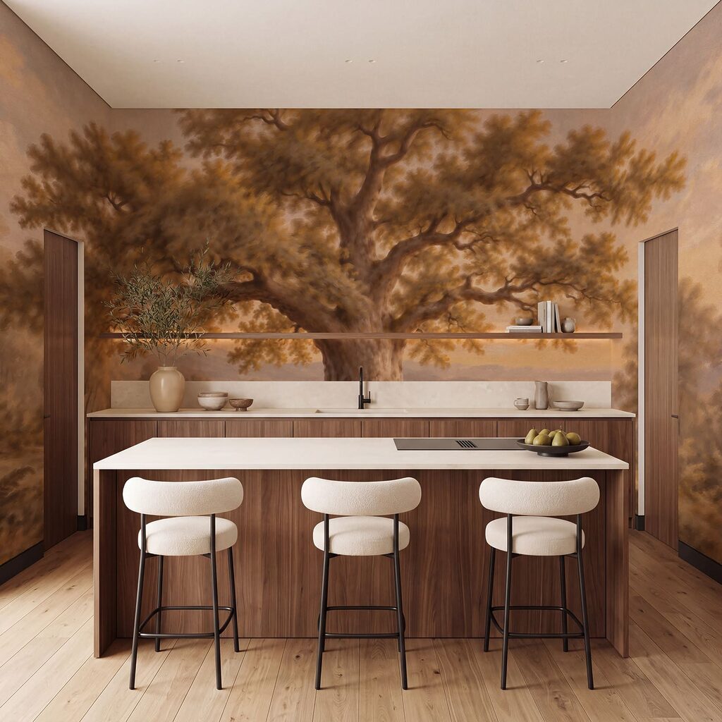 Wall mural Large tree with a large trunk (SKU: t01127) Wall mural Large tree with a large trunk (SKU: t01127)