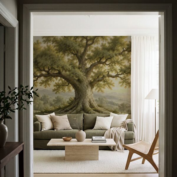 Wall mural Large tree with many branches (SKU: t01127v1)
