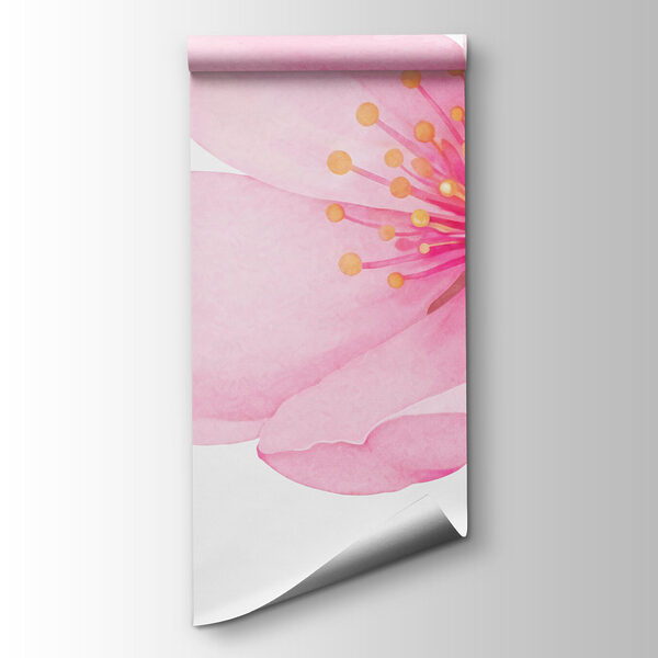 Wall mural Group of pink flowers (SKU: t01132v1)
