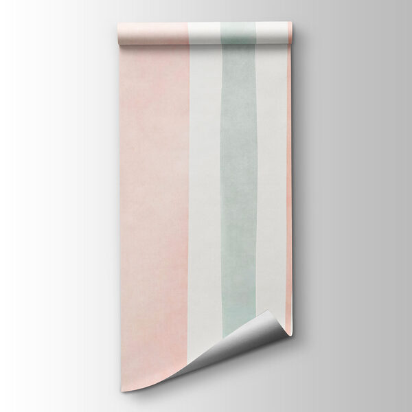Wall mural Pink and grey striped background (SKU: t01134v1)