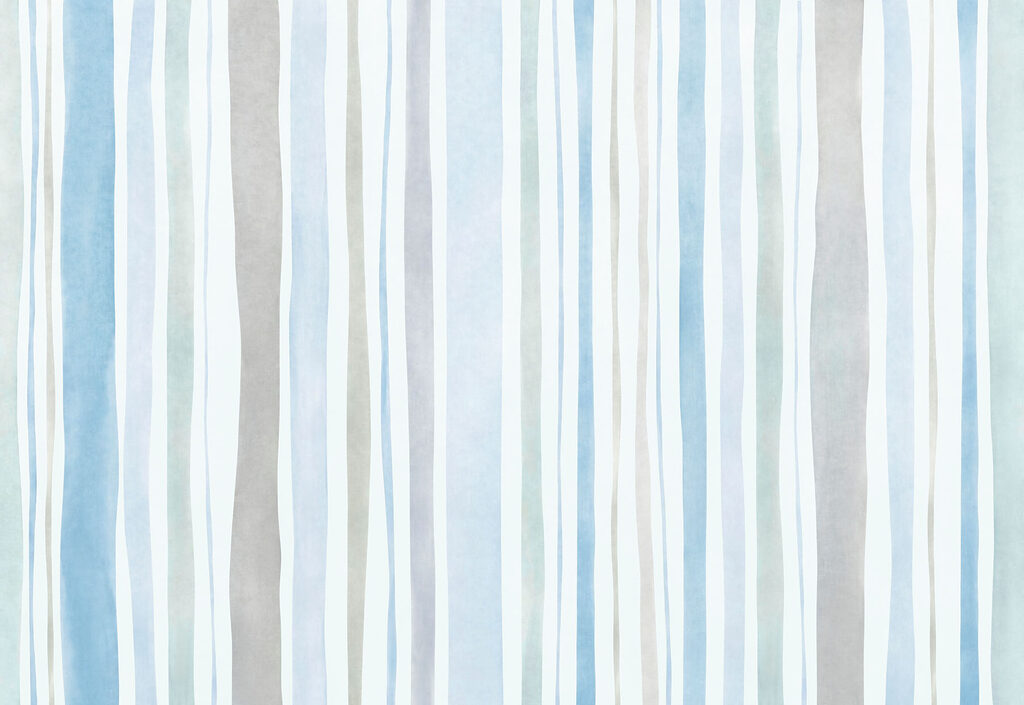 Wall mural Cool stripes in soothing colors (SKU: t01134v2)